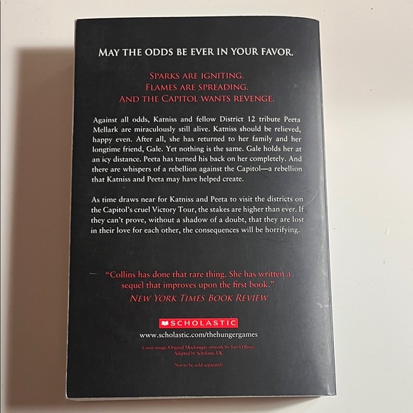 Catching Fire Book - Picture 2 of 2